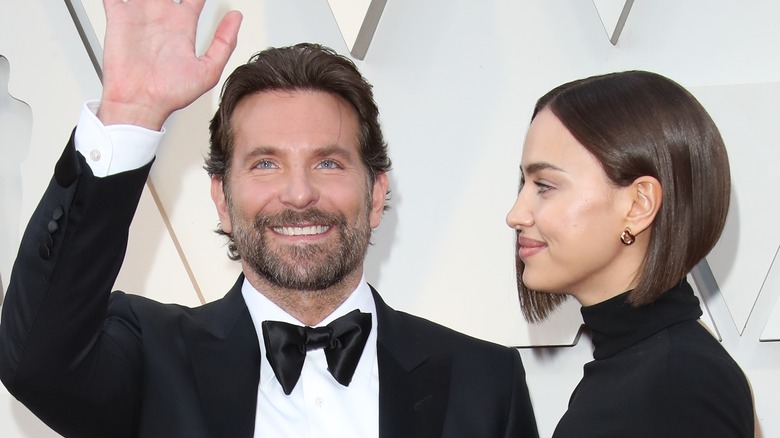 Bradley Cooper with Irina Shayk