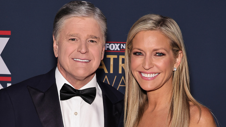 Sean Hannity and Ainsley Earhardt smiling