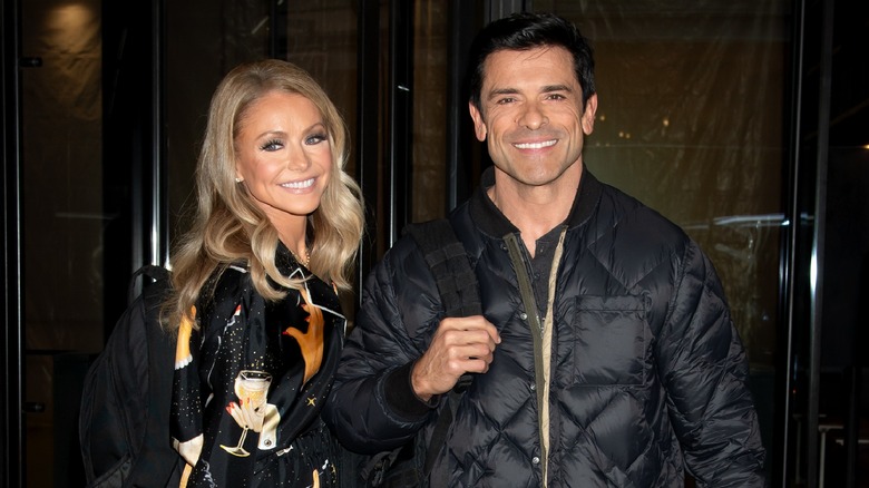 Kelly Ripa and Mark Consuelos spotted together.