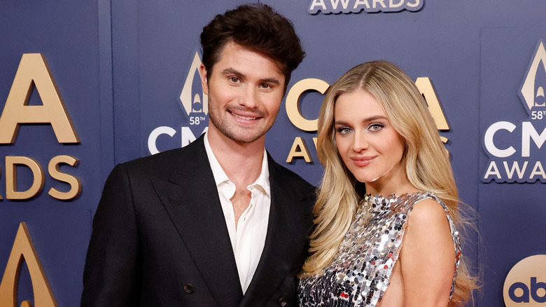 Chase Stokes and Kelsea Ballerini at the CMA Awards