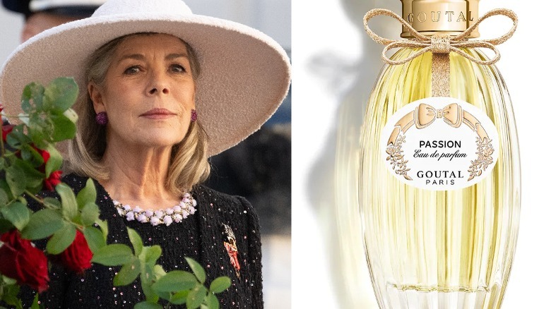 Princess Caroline looking onward, Goutal Paris fragrance