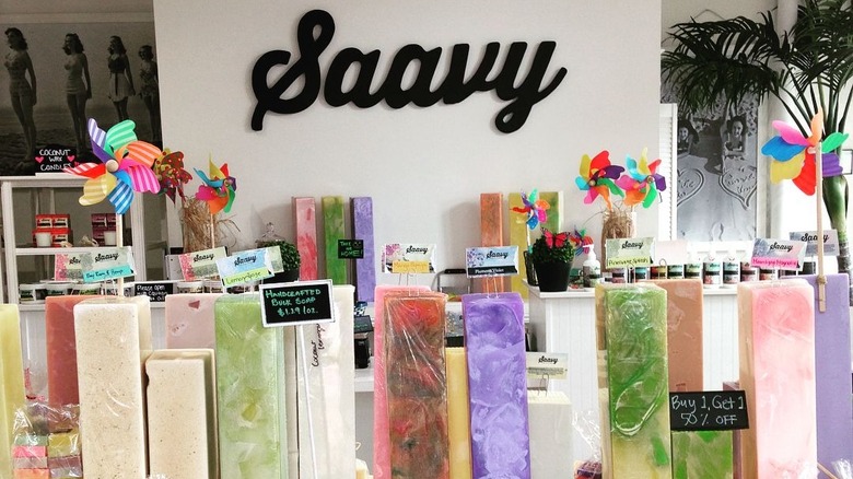 Saavy Naturals retail store California