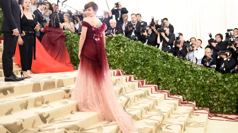 Scarlett Johansson at the 2018 Met Gala