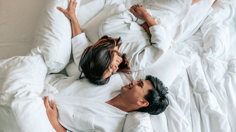 couple in bed