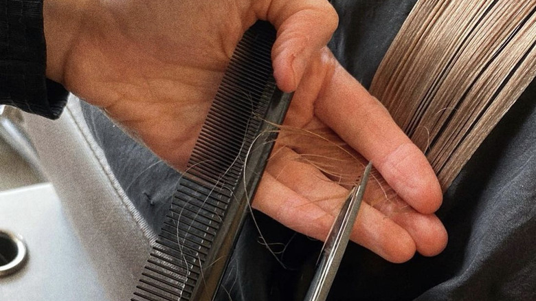 Demonstration of point-cutting technique