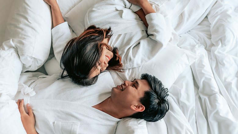 couple in bed