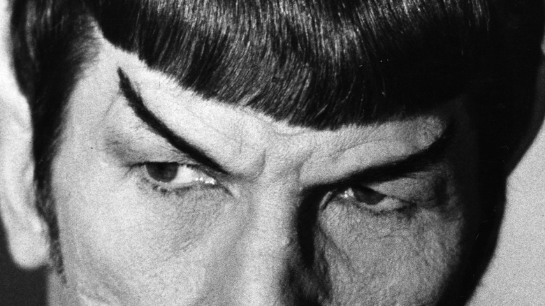 Leonard Nimoy as Spock's eyebrows