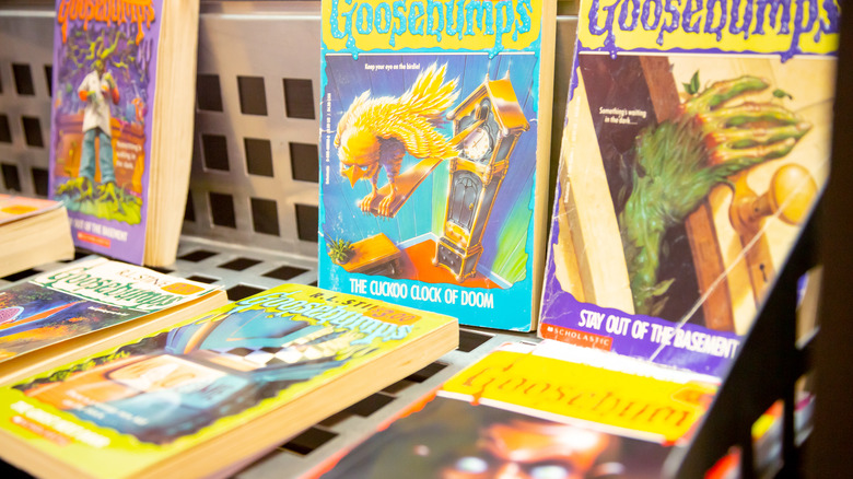 "Goosebumps" books