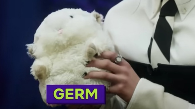 Jenna Ortega's stuffed animal Germ