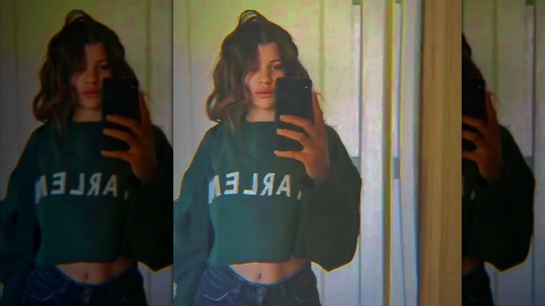 Sofia Richie Grainge mirror selfie