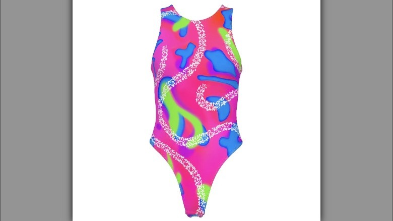 All over print body suit