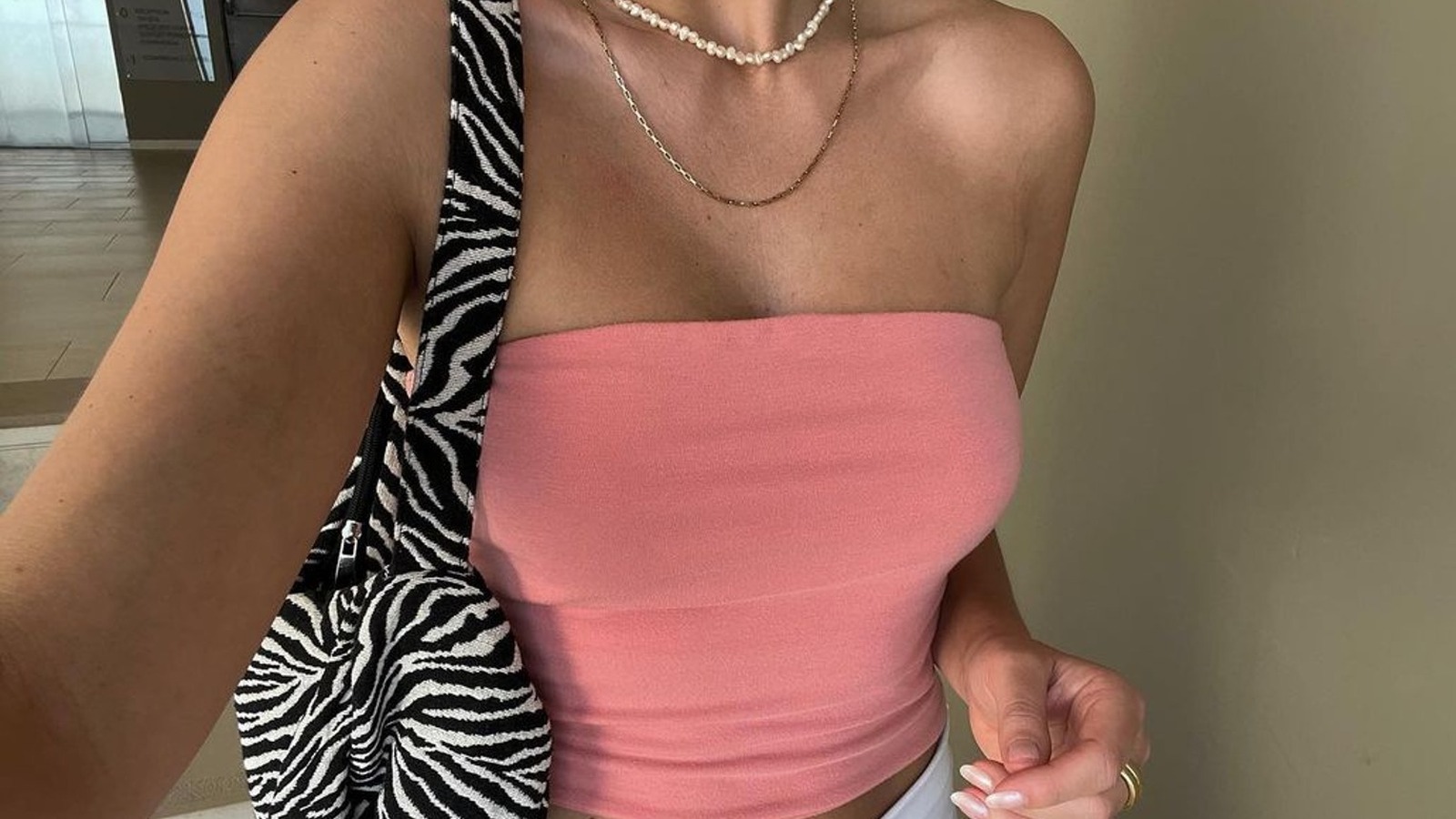 Strapless Structured Tube Top