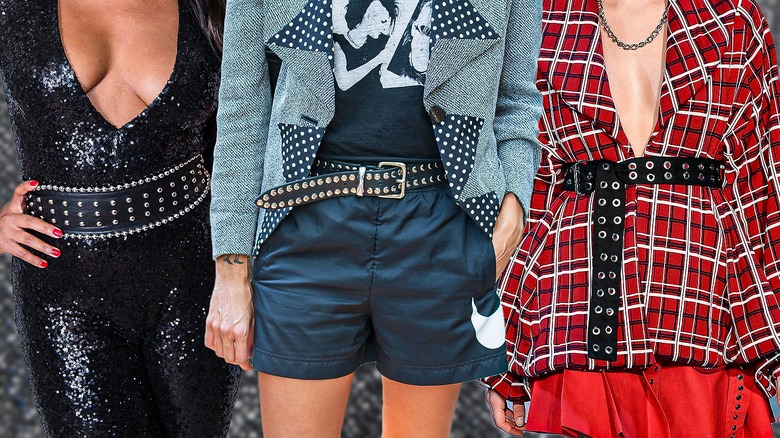 Studded Belts Are Getting A Chic, Less Edgy Upgrade For Fall 2023