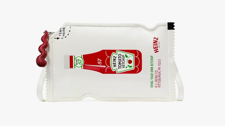 Kate Spade Heinz ketchup packet bag