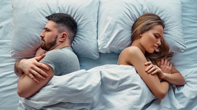 no intimacy between couple