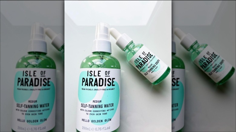 Isle of Paradise self-tanning water