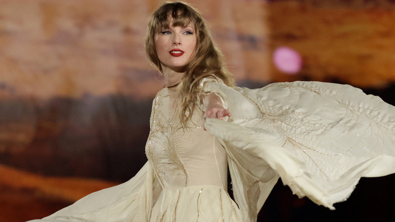Taylor Swift white dress Eras tour