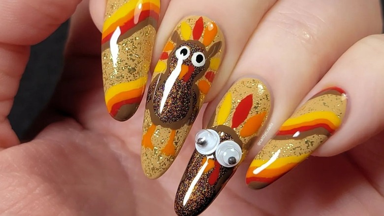 Turkey nail art