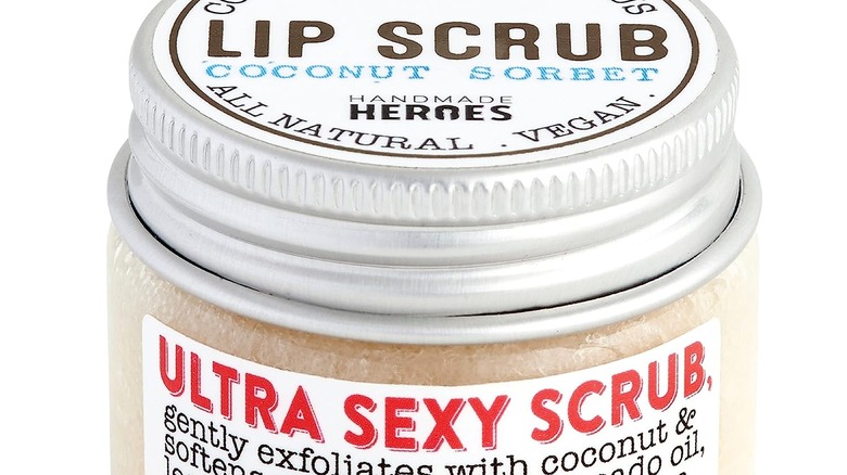 Handmade Heroes Coconut Sorbet Lip Scrub