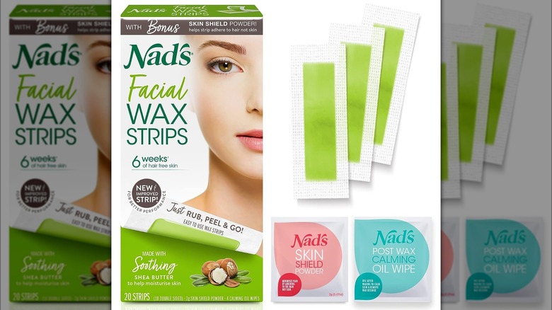 Nad's Facial Wax Strips