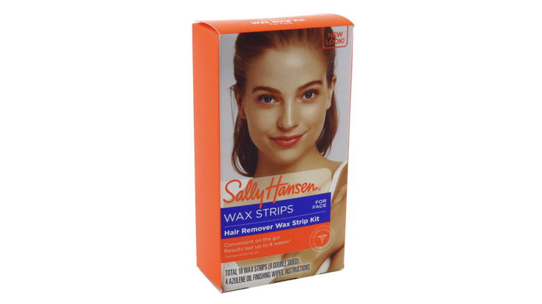 Sally Hansen Hair Remover Wax Strip Kit for Face