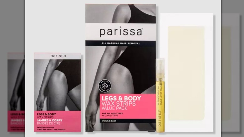 Parissa Legs & Body Wax Strips Kit