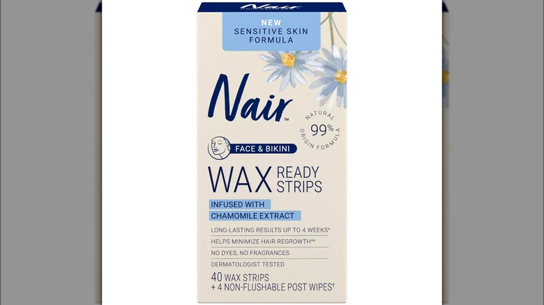 Nair Sensitive Ready Face & Bikini Wax Strips