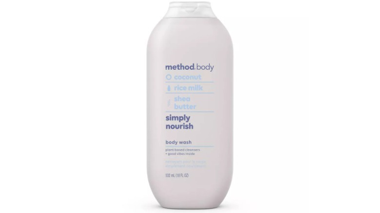 Bottle of method body wash