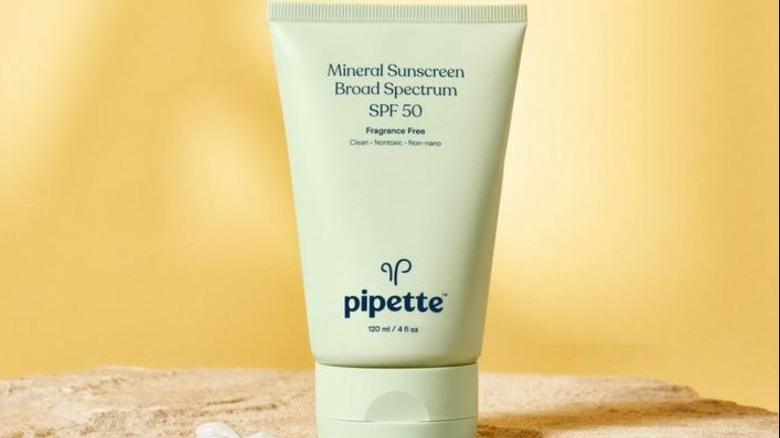 Pipette sunscreen