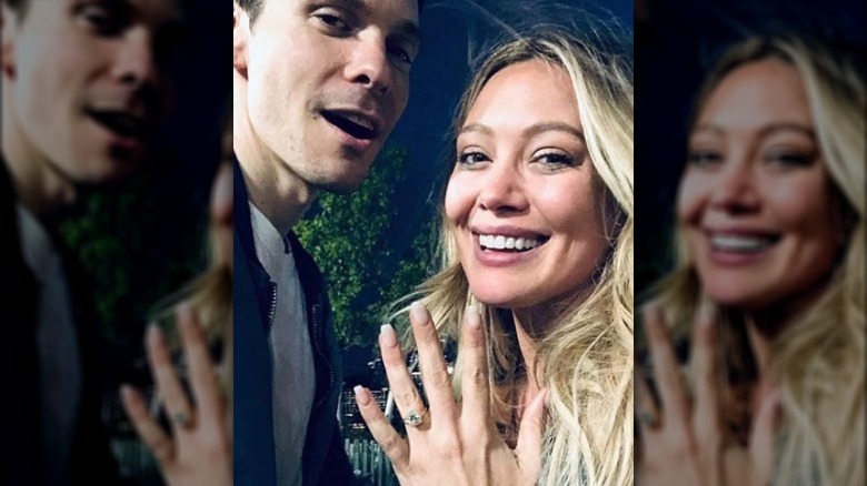 hilary duff engagement ring