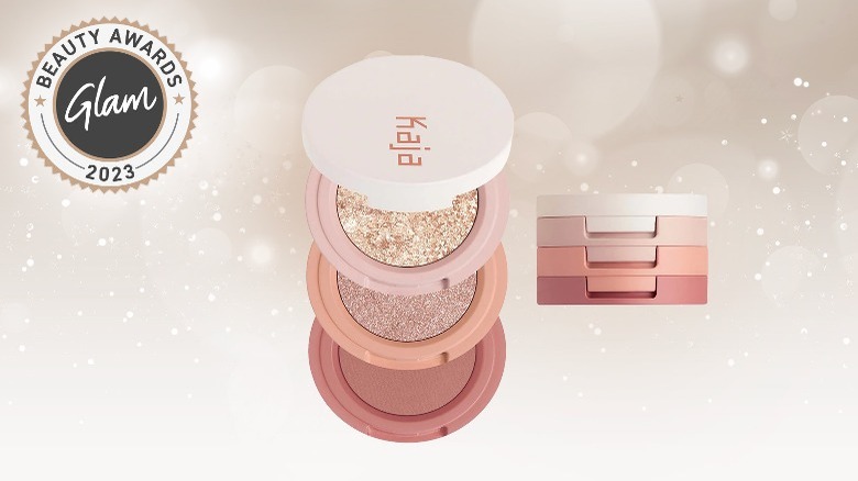 Kaja Eye Bento Bouncy Eyeshadow Trio compact