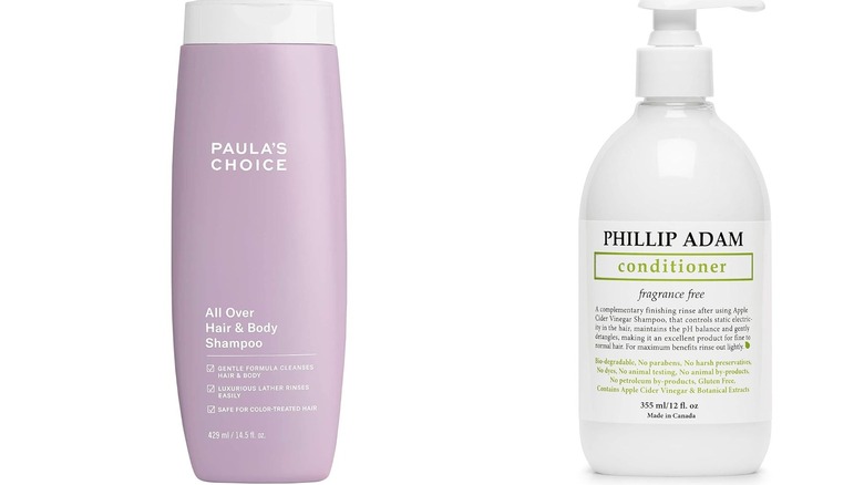 side-by-side of conditioners