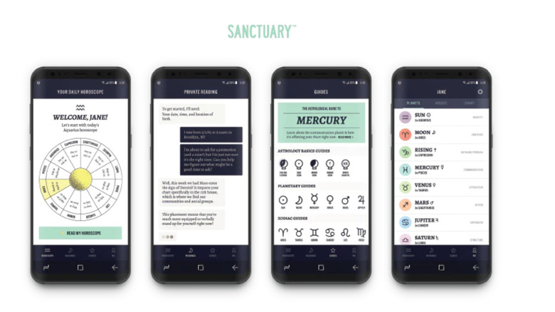 Sanctuary Astrology App