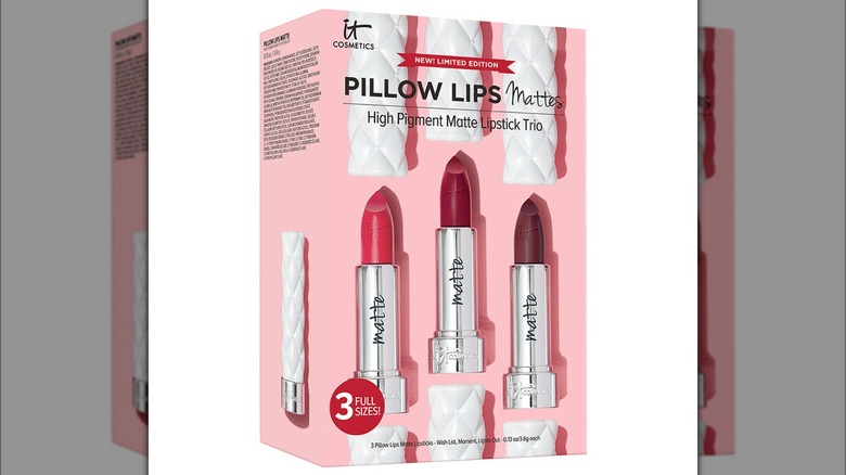 IT cosmetics pillow lips trio