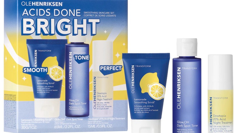 ole henriksen acids done bright