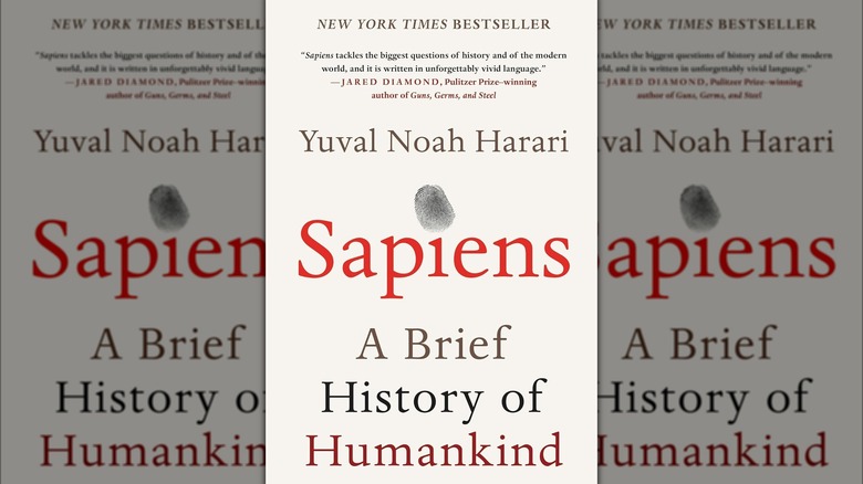 Cove page of "Sapiens: A brief History of Humankind"