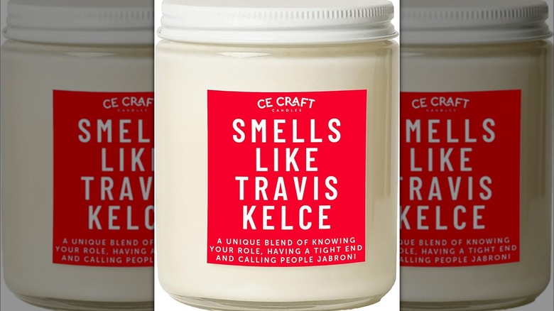 Travis Kelce candle