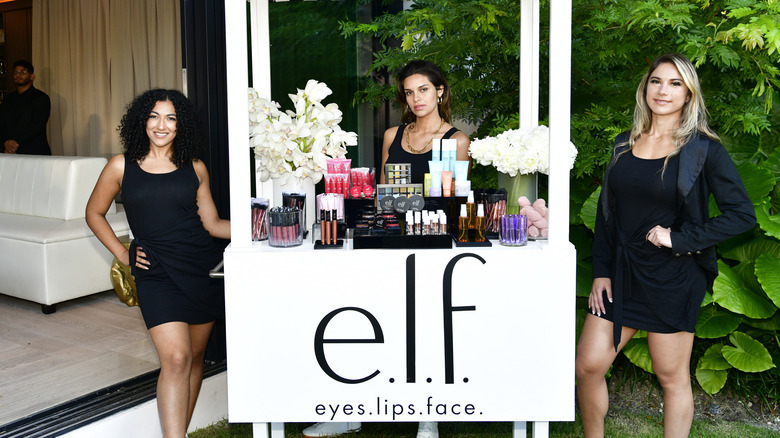 e.l.f. Cosmetics saleswomen