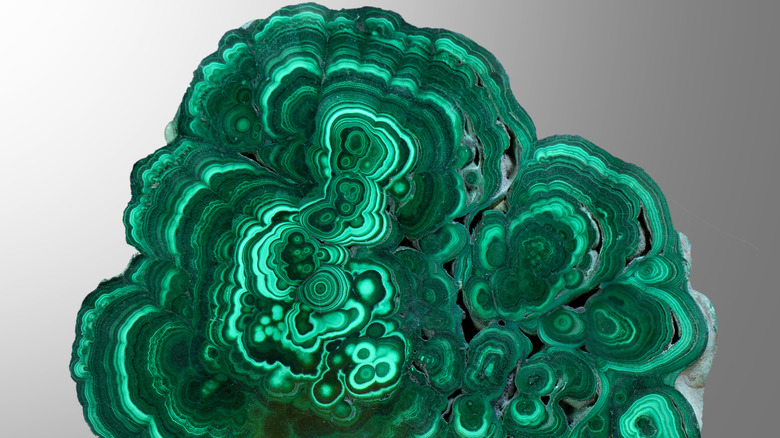 Malachite stone