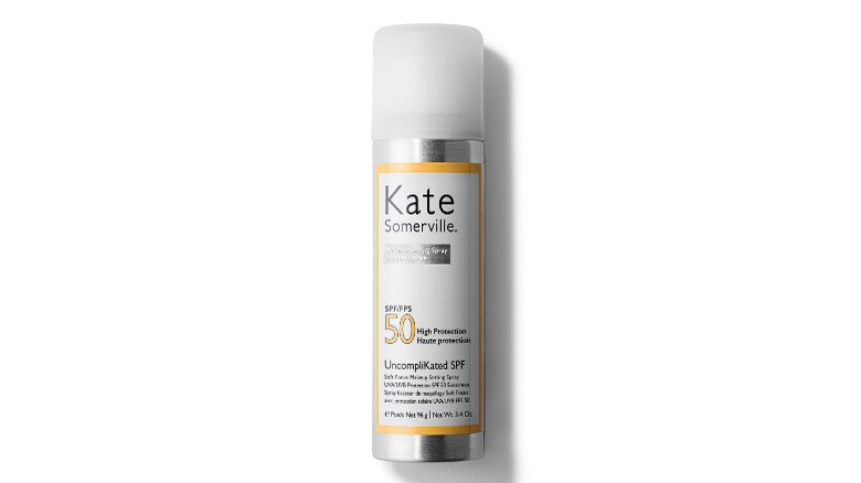 Kate Somerville's UncompliKated SPF Soft Focus Makeup Setting Spray Broad Spectrum SPF 50 Sunscreen
