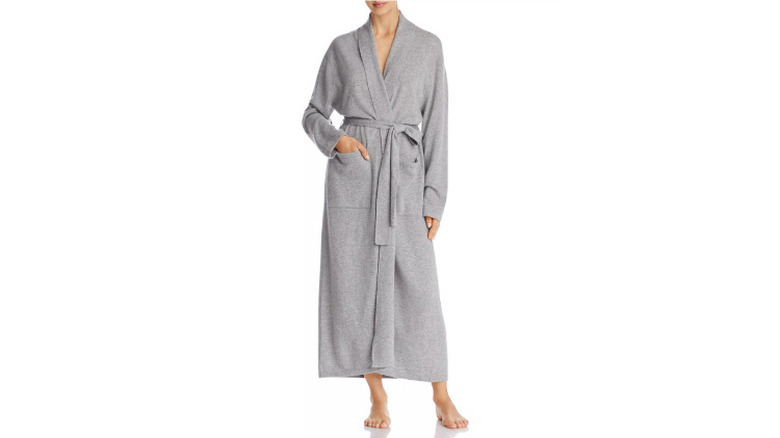 Cashmere Blend Long Robe by Arlotta