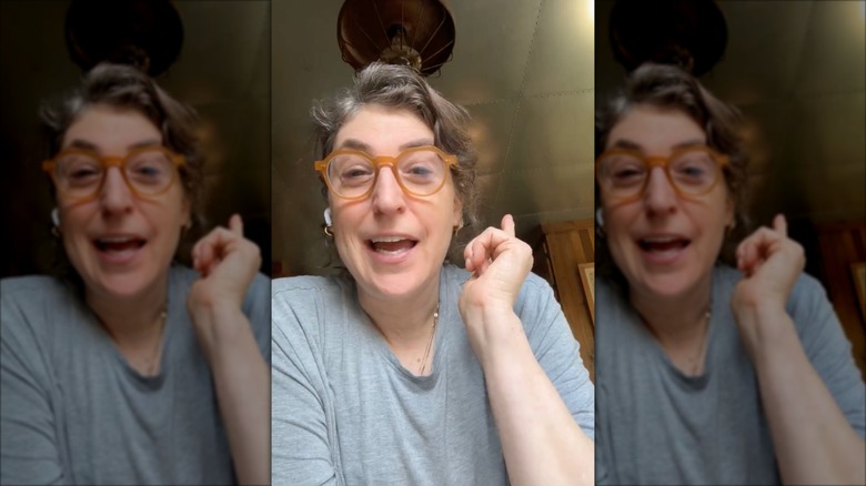 Mayim Bialik on Instagram in 2025