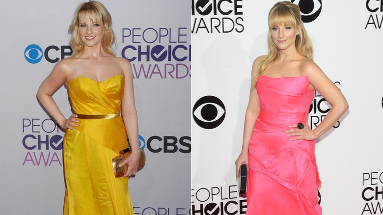 Melissa Rauch in pink