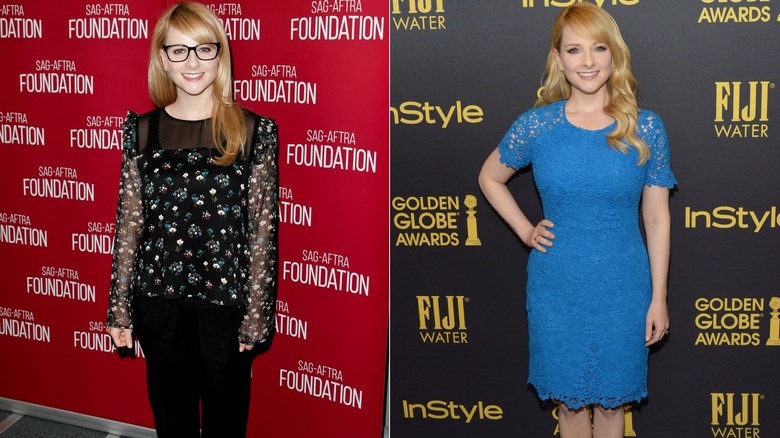 Melissa Rauch in glasses