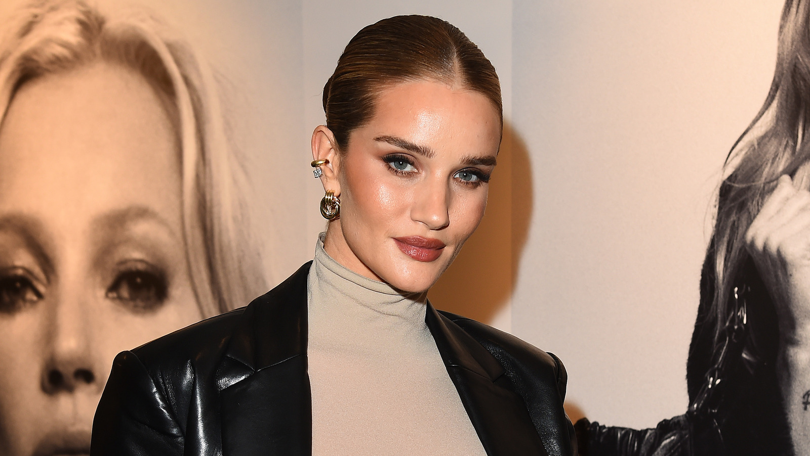 Rosie Huntington-Whiteley looks radiant as she leaves Body by