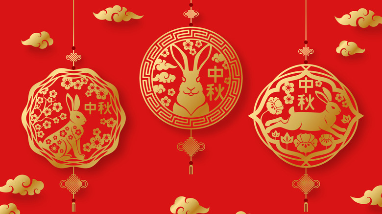 Chinese rabbit ornaments