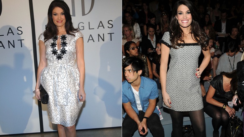 Kimberly Guilfoyle at fashion events in 2009 and 2010.