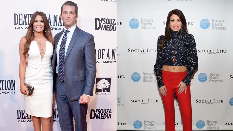 Kimberly Guilfoyle at red carpet events in 2018.