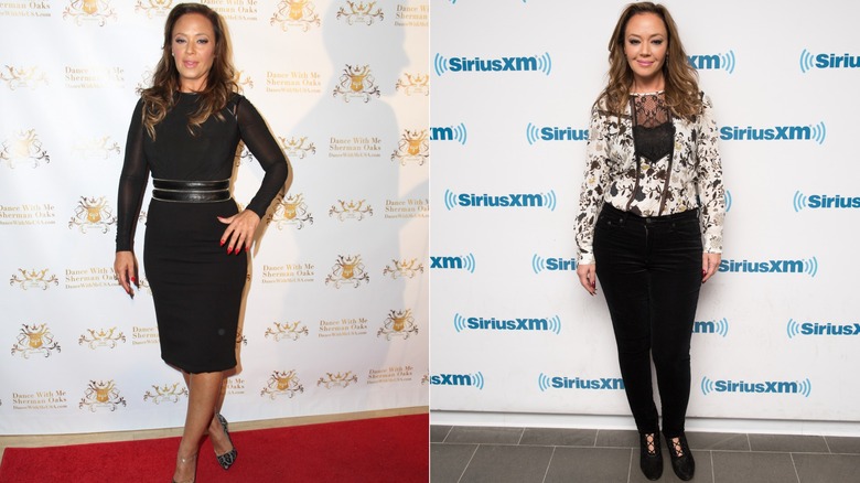 Leah Remini at industry events in the mid-2010s.