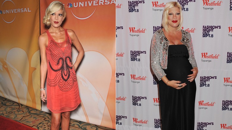 Tori Spelling's 2010s red-carpet style